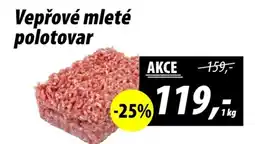ZEMAN Vepřové mleté polotovar nabídka