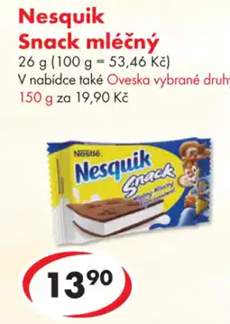 CBA Nesquik Snack mléčný nabídka