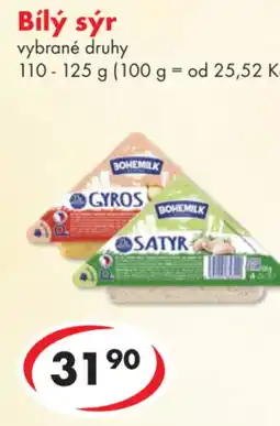 CBA Bílý sýr nabídka