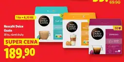 Lidl Nescafé dolce gusto nabídka
