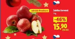Lidl Jablka červená nabídka