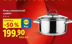Lidl Hrnec z nerezové oceli s poklicí nabídka