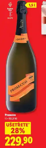 Lidl Prosecco nabídka