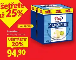 Lidl Camembert nabídka