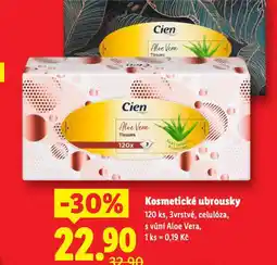 Lidl Kosmetické ubrousky nabídka