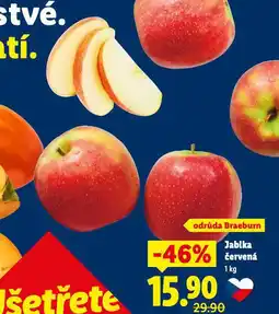 Lidl Jablka červená nabídka