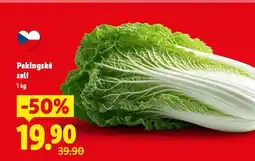 Lidl Pekingské zelí nabídka