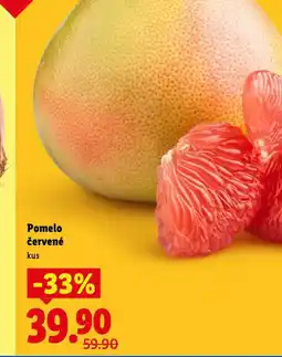 Lidl Pomelo červené nabídka