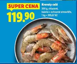 Lidl Krevety celé nabídka