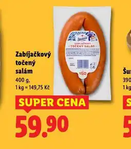 Lidl Zabíjačkový točený salám nabídka