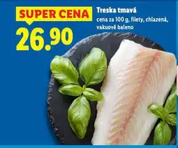Lidl Treska tmavá nabídka