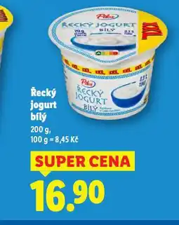 Lidl Řecký jogurt bílý nabídka