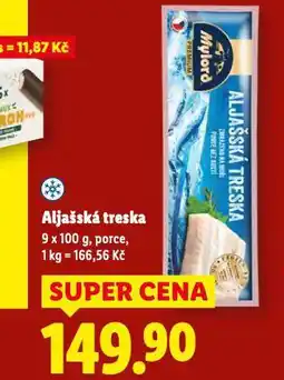 Lidl Aljašská treska nabídka