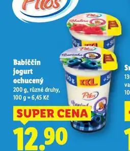 Lidl Babiččin jogurt ochucený nabídka