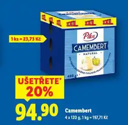 Lidl Camembert nabídka
