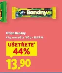 Lidl Orion banány nabídka