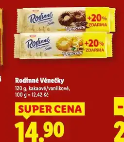Lidl Rodinné věnečky nabídka