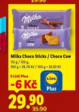 Lidl Milka choco sticks nabídka