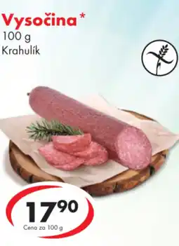 CBA Vysočina nabídka