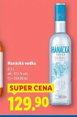 Lidl Hanácká vodka nabídka