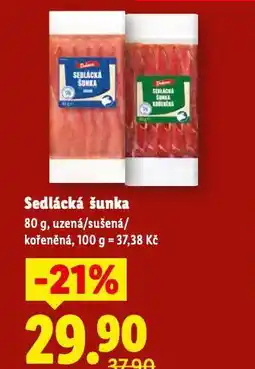 Lidl Sedlácká šunka nabídka