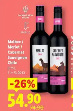 Lidl Cabernet sauvignon nabídka