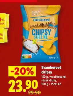Lidl Bramborové chipsy nabídka