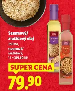 Lidl Sezamový olej nabídka