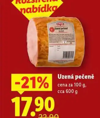 Lidl Uzená pečeně nabídka