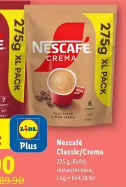 Lidl Káva nescafé crema nabídka