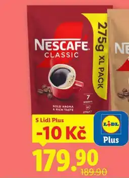 Lidl Káva nescafé classic nabídka