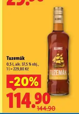 Lidl Tuzemák nabídka