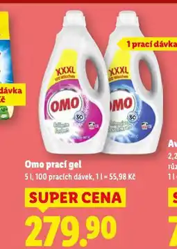 Lidl Omo prací gel nabídka