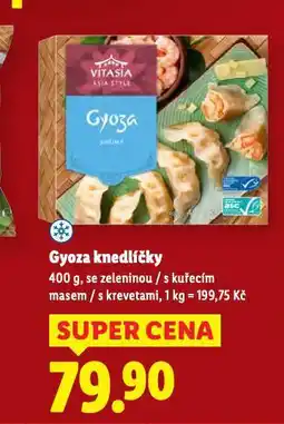 Lidl Gyoza knedlíčky nabídka