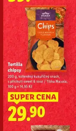 Lidl Tortilla chipsy nabídka