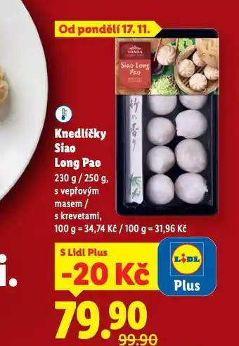 Lidl Knedlíčky saio long pao nabídka