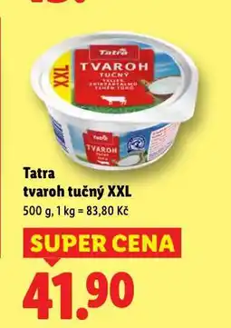 Lidl Tatra tvaroh tučný nabídka