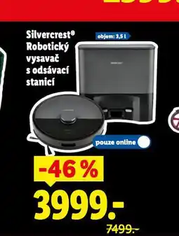 Lidl Silvercrest robotický vysavač s odsávací stanicí nabídka