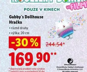 Lidl Gabby's dollhouse hračka nabídka