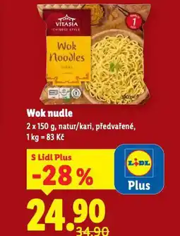 Lidl Wok nudle nabídka