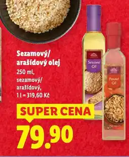 Lidl Arašídový olej nabídka