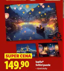 Lidl Lupilu svíticí puzzle nabídka