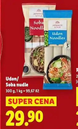 Lidl Soba nudle nabídka
