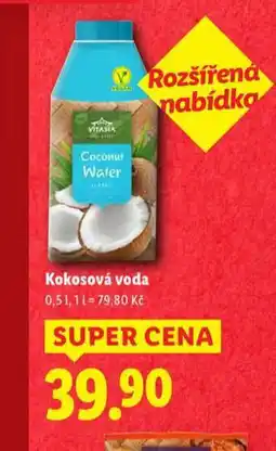 Lidl Kokosová voda nabídka