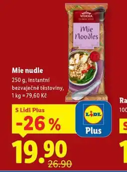 Lidl Mei nudle nabídka