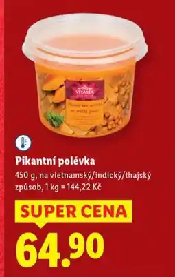 Lidl Pikantní polévka nabídka