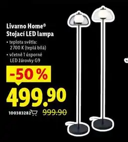 Lidl Stojací led lampa nabídka