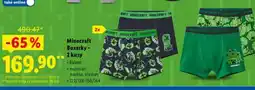 Lidl Minecraft boxerky nabídka