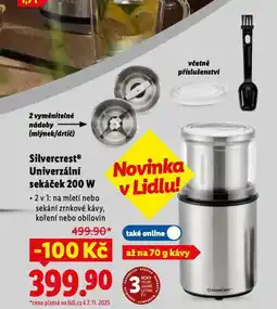 Lidl Silvercrest univerzální sekáček nabídka