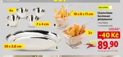 Lidl Livarno home servírovací příslušenství nabídka